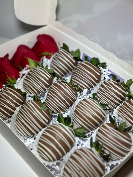 Valentine’s Milk Chocolate Strawberries